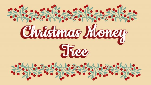 Christmas Money Tree