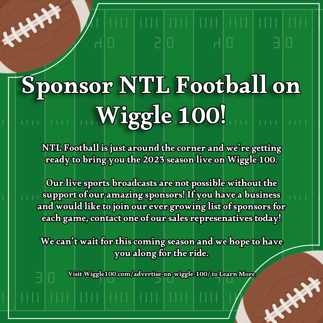 NTL High School Football, Wiggle 100, Today's Best Country and Your All  Time Favorites